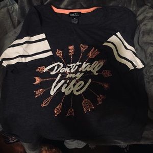 Don’t Kill My Vibe Baseball Tee